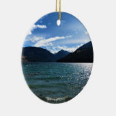 Wallowa Lake, Oregon Keramik Ornament (Rechts)