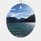 Wallowa Lake, Oregon Keramik Ornament (Links)