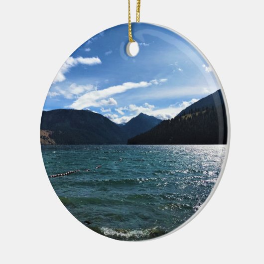 Wallowa Lake, Oregon Keramik Ornament (Links)