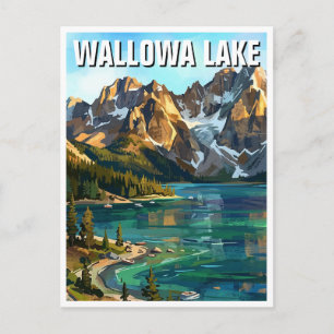 Wallowa Lake Postkarte