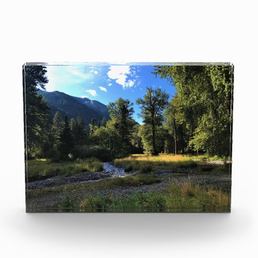 Wallowa Lake Staat Park, OR Fotoblock (Vorderseite)