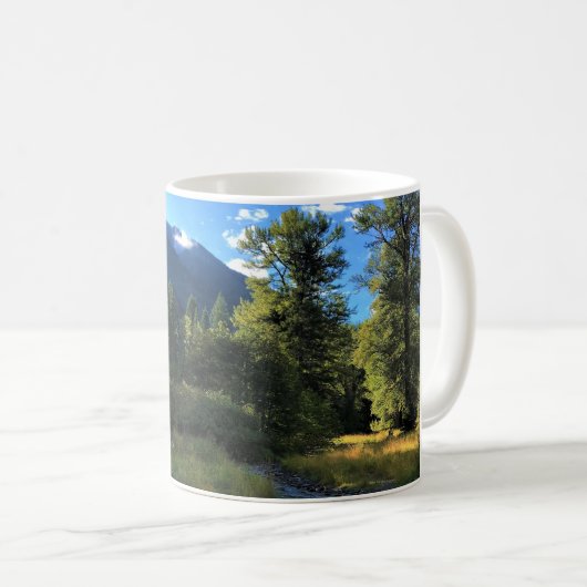 Wallowa Lake Staat Park, OR Kaffeetasse (VorderseiteRechts)