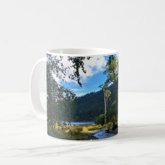Wallowa Lake Staat Park, OR Kaffeetasse (Vorderseite Links)