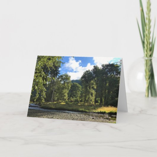 Wallowa Lake Staat Park, OR Karte (Vorderseite)