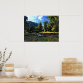 Wallowa Lake Staat Park, OR Poster (Küche)