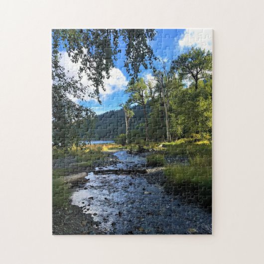 Wallowa Lake Staat Park, OR Puzzle (Vertikal)