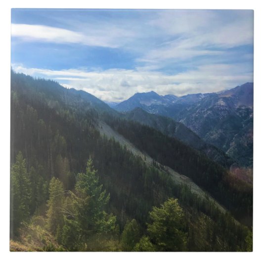 Wallowa Mountains, OR Fliese (Vorderseite)