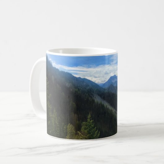 Wallowa Mountains, OR Kaffeetasse (Vorderseite Links)