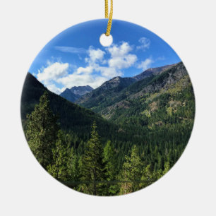 Wallowa Mountains, OR Keramik Ornament