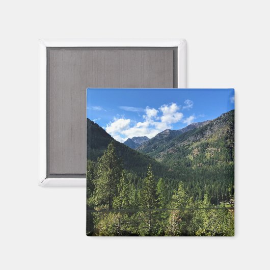 Wallowa Mountains, OR Magnet (Vorderseite/Rückseite)