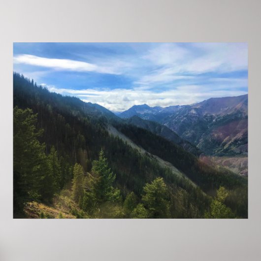 Wallowa Mountains, OR Poster (Vorne)