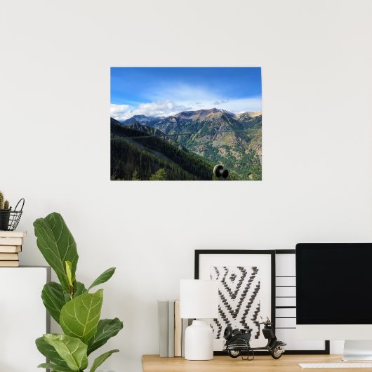 Wallowa Mountains, OR Poster (Heimbüro)