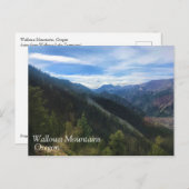 Wallowa Mountains, OR Postkarte (Vorne/Hinten)