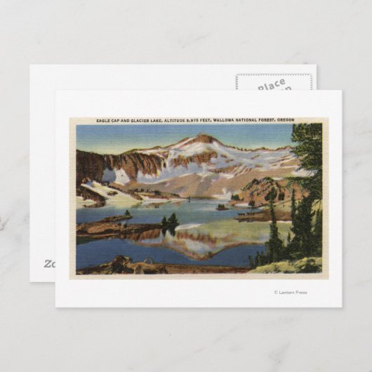 Wallowa National Forest, OR Postkarte (Vorne/Hinten)