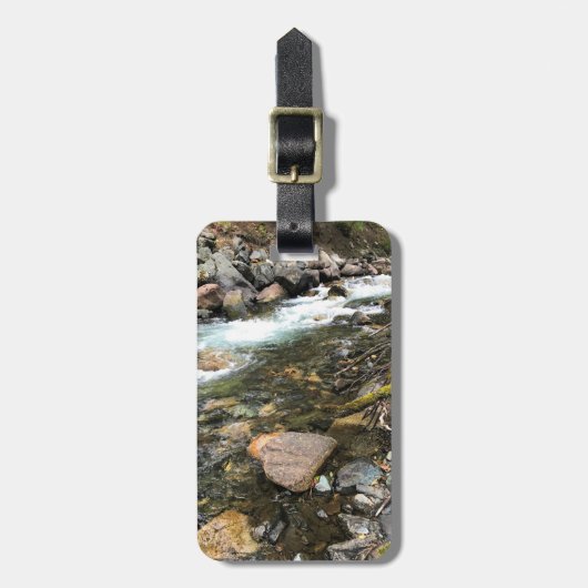 Wallowa River, OR Gepäckanhänger (Vorderseite vertikal)