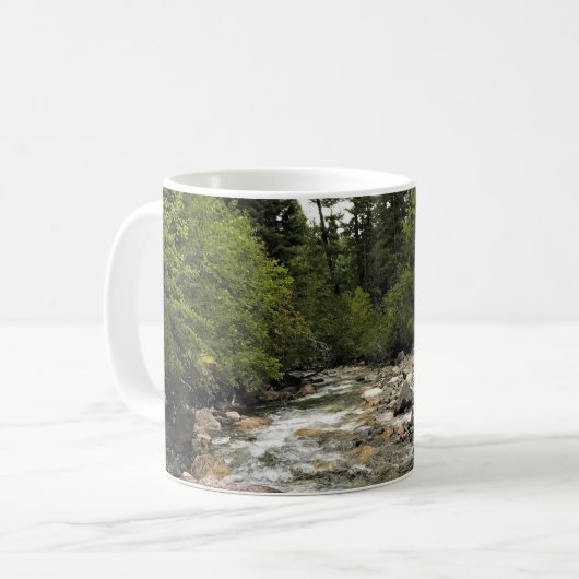 Wallowa River, OR Kaffeetasse (Vorderseite Links)