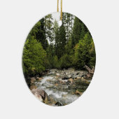 Wallowa River, OR Keramik Ornament (Rechts)