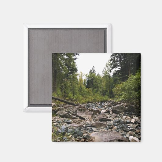 Wallowa River, OR Magnet (Vorderseite/Rückseite)