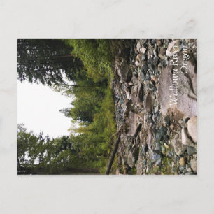 Wallowa River, OR Postkarte
