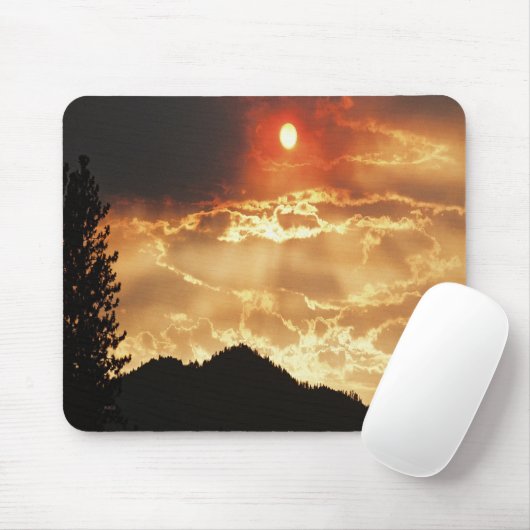 Wallows Fire Sky....... Mousepad (Mit Mouse)