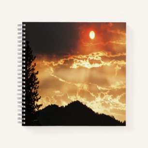 Wallows Fire Sky...... Notizblock