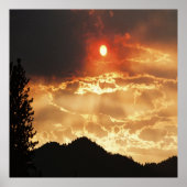 Wallows Fire Sky...... Poster (Vorne)