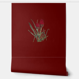 WALLPAPER BLUME STYLE DESIGN TAPETE