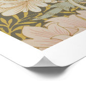 Wallpaper "Chrysanthemum", 1876 (Wallpaper) Poster (Ecke)