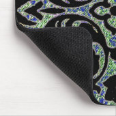 Wallpaper der 60er Jahre Mousepad (Ecke)