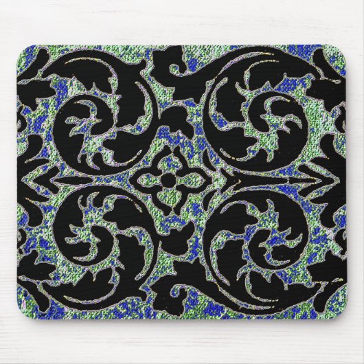 Wallpaper der 60er Jahre Mousepad (Vorne)