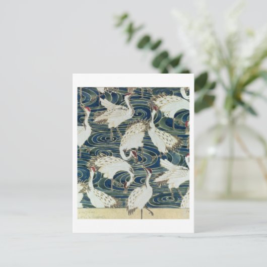 Wallpaper design, von Silver Studio, c.1890 Postkarte (Stehend Vorderseite)