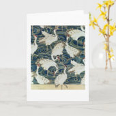 Wallpaper Entwurf, durch das silberne Studio, Karte (Gelbe Blume)