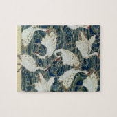 Wallpaper Entwurf, durch das silberne Studio, Puzzle (Horizontal)