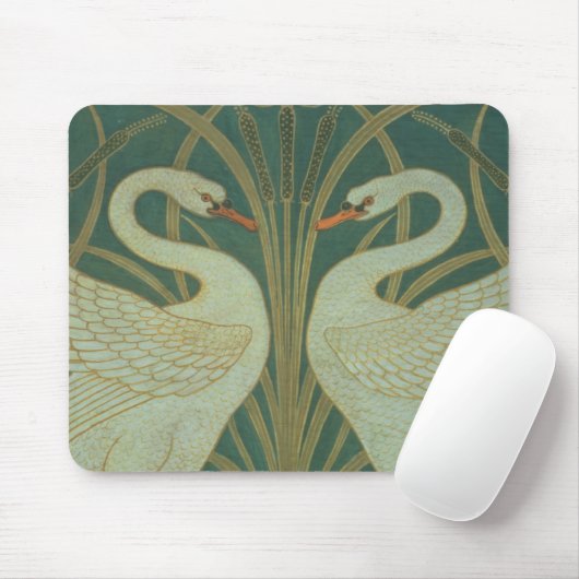Wallpaper Entwurf für Platte "des Schwans, hetzen Mousepad (Mit Mouse)