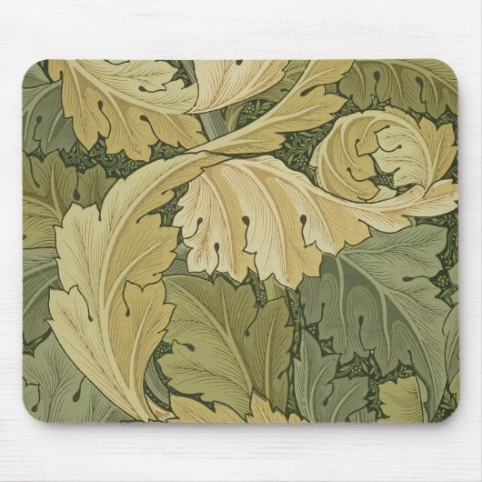 Wallpaper Entwurf mit Acanthus-/Waldfarben, 1 Mousepad (Vorne)