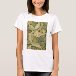 Wallpaper Entwurf mit Acanthus-/Waldfarben, 1 T-Shirt
