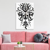 Wallpaper for a Room That Never Existed Leinwanddruck (Insitu (Wohnzimmer))