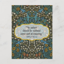 Wallpaper Sheet - William Morris Postkarte