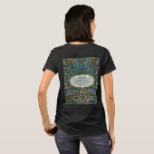 Wallpaper Sheet - William Morris T-Shirt (Schwarz voll)