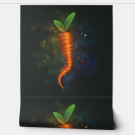 Wallpaper with carrots tapete