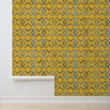 Wallpaper with curls