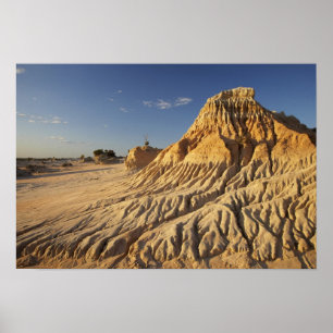 Walls of China-Formationen, Mungo National Poster
