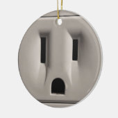 wallsocket Verzierung Keramik Ornament (Links)