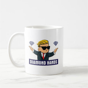Wallstreetbets Diamond Hands - WSB Stock Market Kaffeetasse