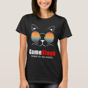 Wallstreetbets Gamestonk Power für das Volk T-Shirt