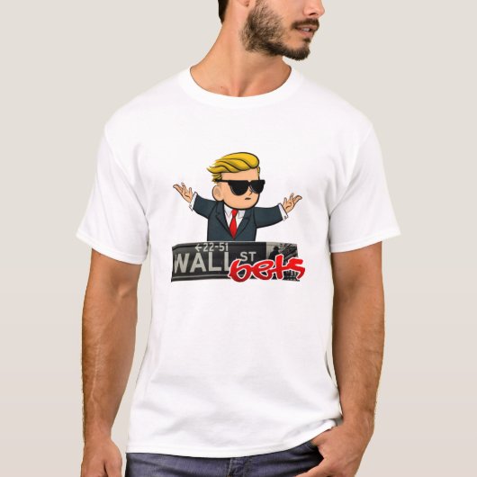 WallstreetBets - WSB T-Shirt (Vorderseite)