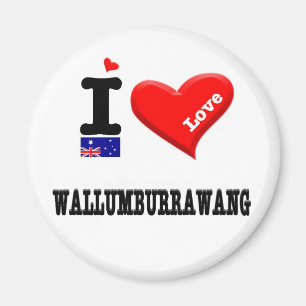 WALLUMBURRAWANG - I-Liebe Magnet