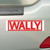 Wally Briefmarke Autoaufkleber (Auf Auto)