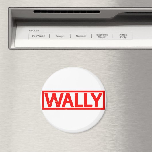 Wally Briefmarke Magnet (In Situ (Geschirrspüler))