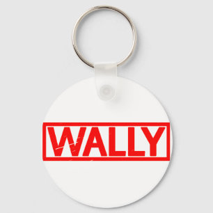 Wally Briefmarke Schlüsselanhänger